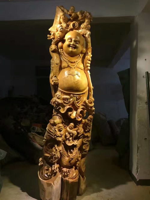 以佛神为题材的根雕工艺作品欣赏